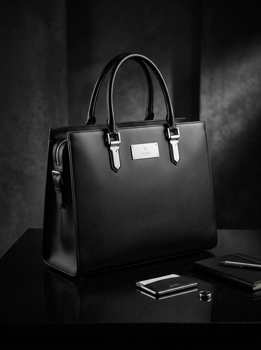Minimalist Structured Tote